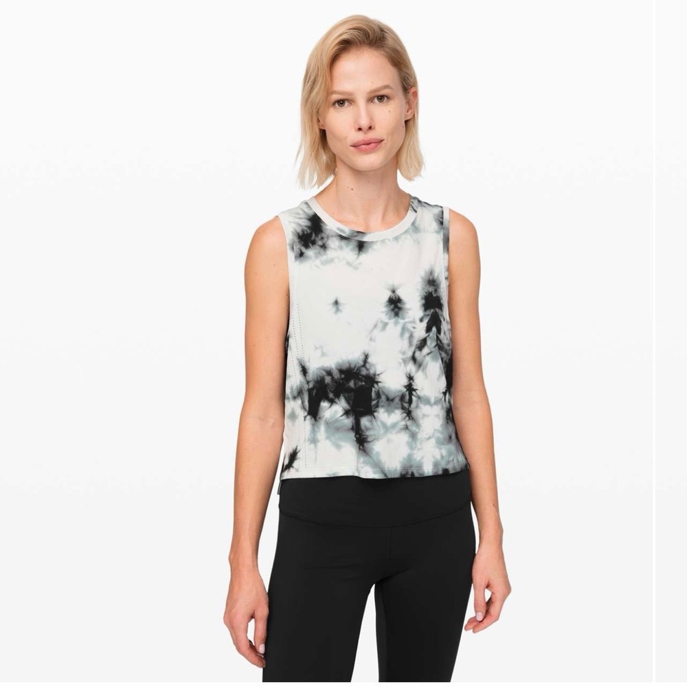 Lululemon Train to be Tank *Shibori